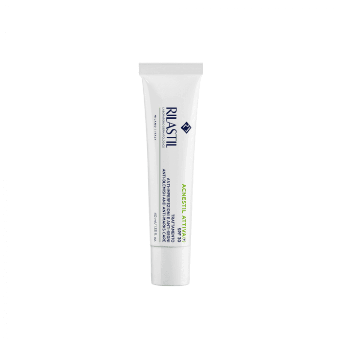 RILASTIL, dieninis kremas SPF30, ACNESTIL ATTIVA (+), 40 ml