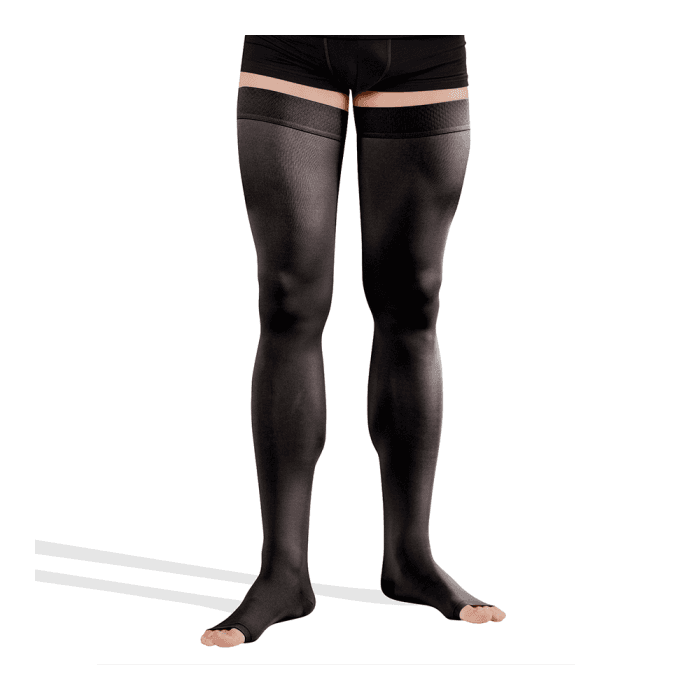 TONUS ELAST medicininės kompresinės kojinės su guma, kūno spalva, 23–32 mm HG, 4 dydis, 2 ūgis, 2 klasė, 1 pora-2