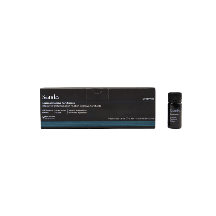 SENDO intensyviai veikiantis losjonas plaukams DENSIFYING, 10 vnt., 6 ml