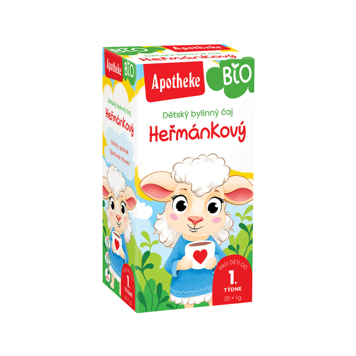 APOTHEKE BIO ramunėlių arbata vaikams, 1,5g , LT-EKO-001, 20 vnt., 1.5 g-1