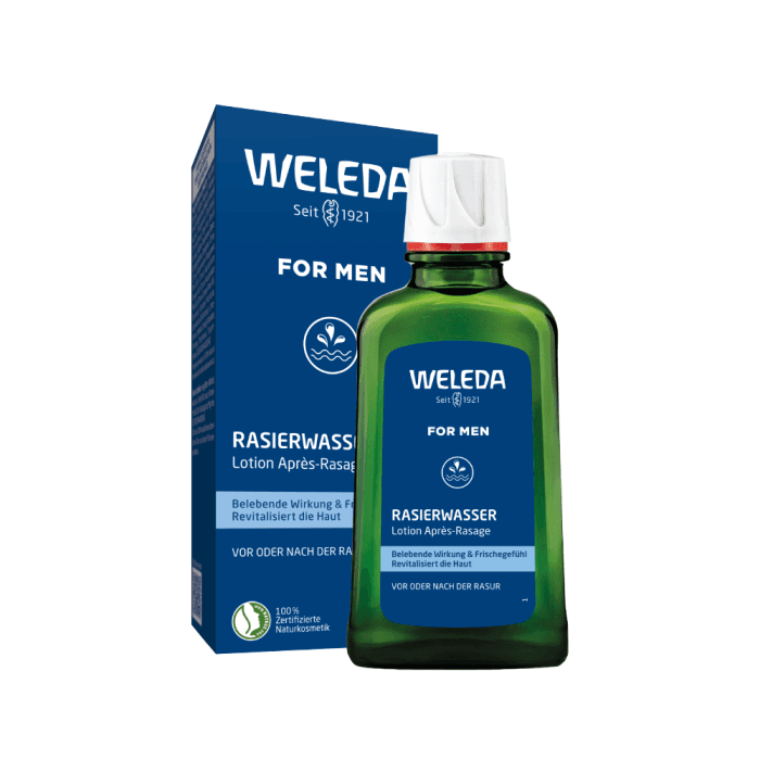 WELEDA MEN losjonas prieš ir po skutimosi vyrams, 100 ml-1