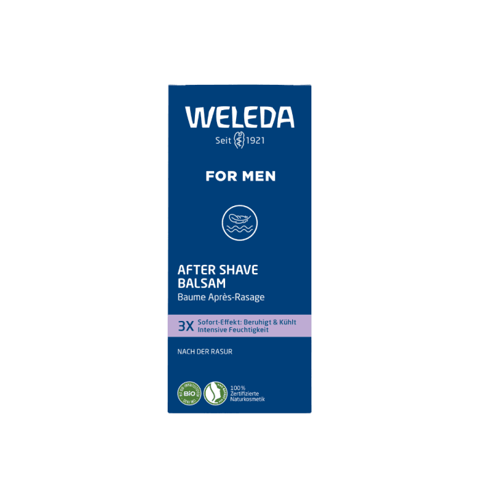 WELEDA drėkinamasis balzamas po skutimosi jautriai odai MEN, 100 ml-2