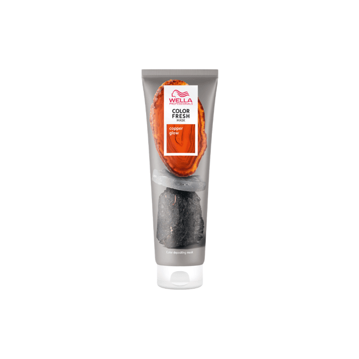 WELLA PROFESSIONALS vario atspalvį suteikianti kaukė COLOR FRESH MASK COPPER GLOW, 150 ml