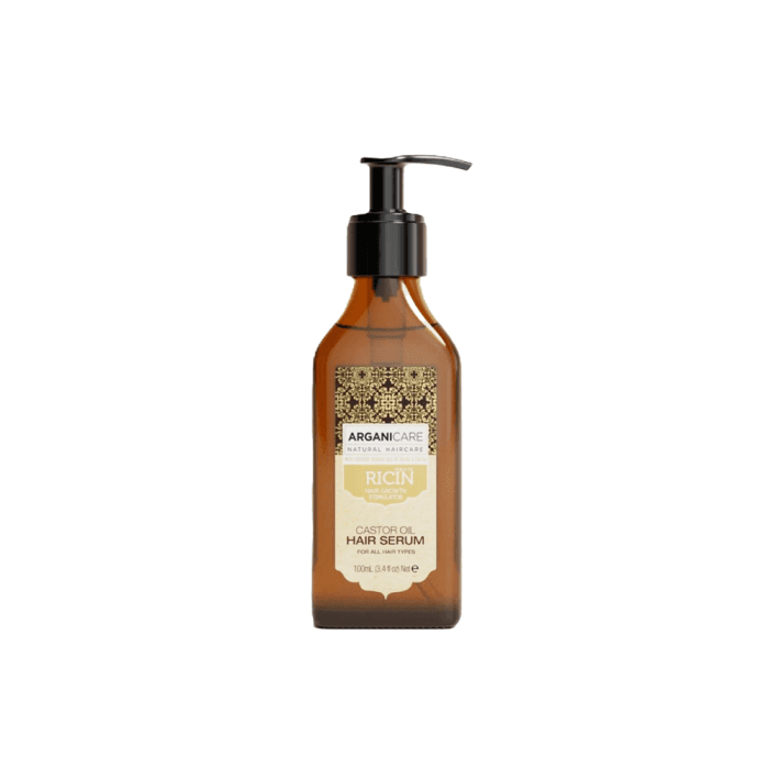 ARGANICARE plaukų serumas su ricinos aliejumi, 100 ml