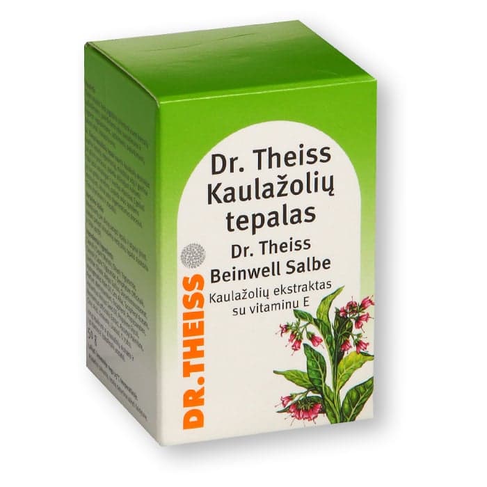 DR. THEISS kaulažolių tepalas su vitaminu E, 50 g-1