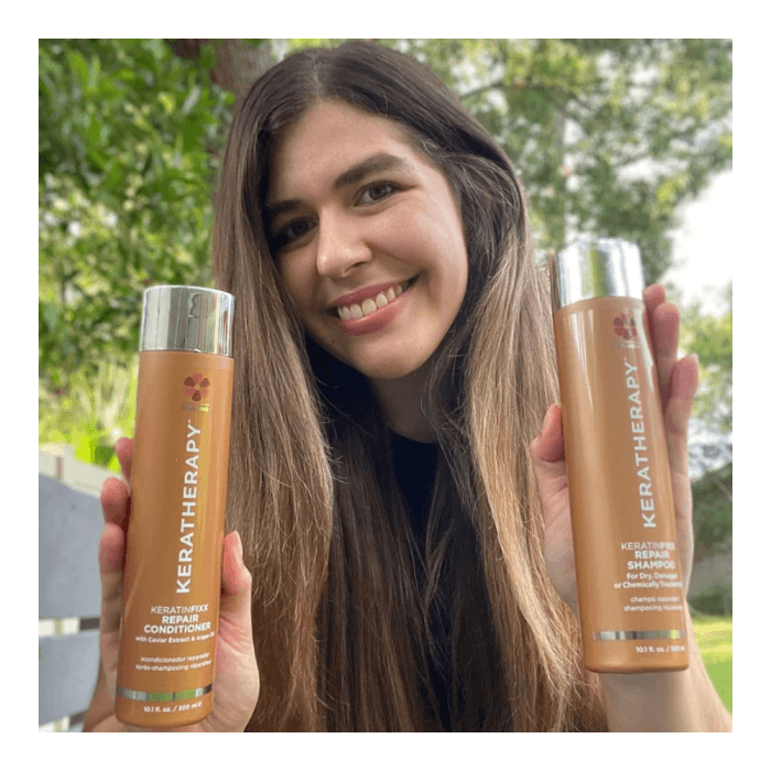 KERATHERAPY ntensyvus regeneruojantis kondicionierius Keratin Infused Repair, 300 ml-2