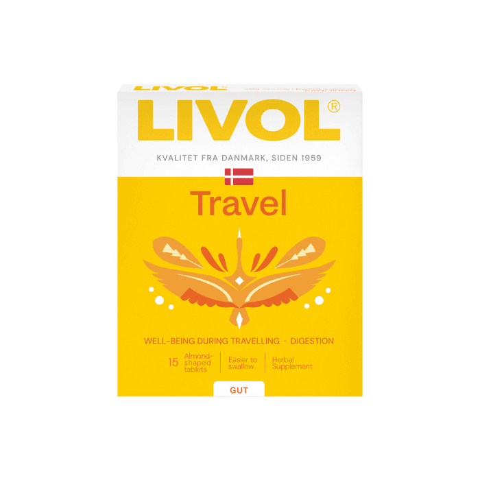 LIVOL TRAVEL, 15 tablečių