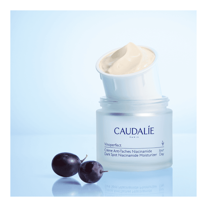 CAUDALIE drėkinamasis veido kremas pigmentuotai odai VINOPERFECT DARK SPOT NIACINAMIDE MOISTURIZER - papildymas, 50 ml-2