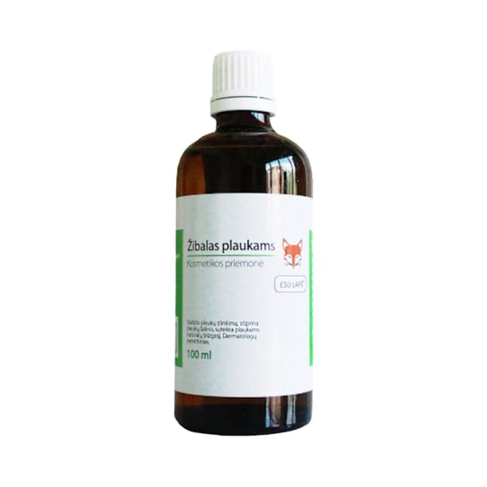 ESU LAPĖ žibalas plaukams, 100 ml