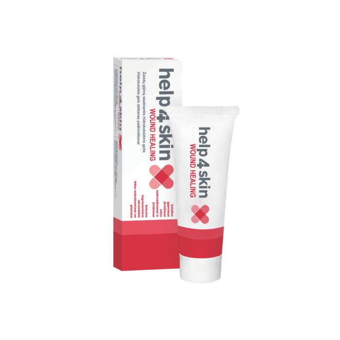 HELP4SKIN gelis WOUND HEALING, nuo 2 m., 20 g
