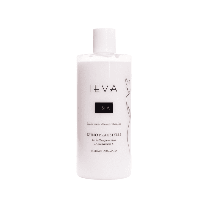 IEVA kūno prausiklis, medaus, 400 ml