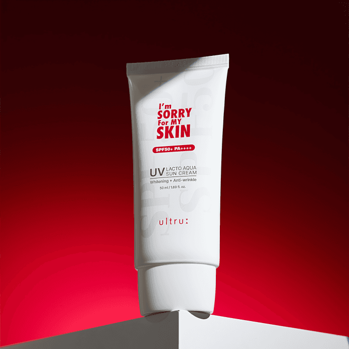 Apsauginis kremas nuo saulės I'm Sorry For My Skin Lacto Aqua Sun Cream, 50 ml-2