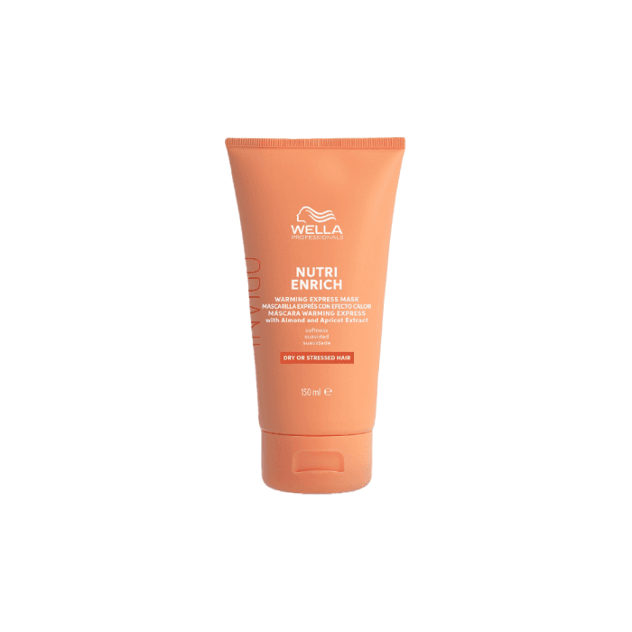 WELLA PROFESSIONALS šildanti greito poveikio kaukė (nenuplaunama) NUTRI ENRICH WARMING EXPRESS MASK, 150 ml