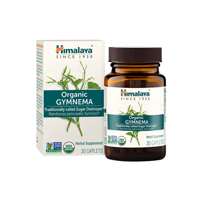 HIMALAYA™ Organic Gymnema, 60 kapsulių
