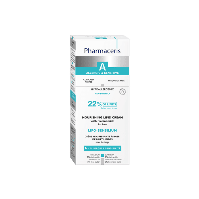 PHARMACERIS A multilipidinis veido kremas LIPO SENSILIUM, 50 ml-1