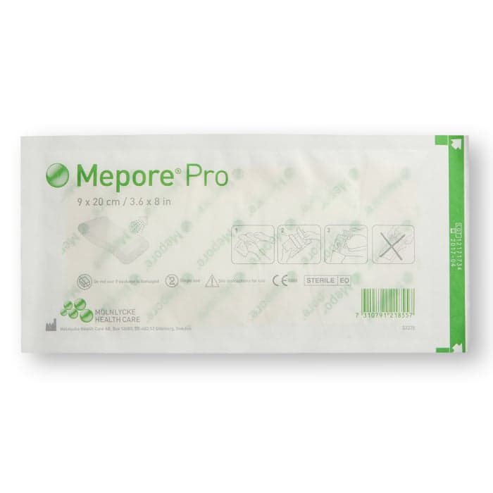 MEPORE PRO sterilus pleistras, 9 x 20 cm, 1 vnt.-1