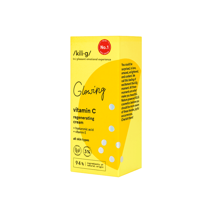 KILIG WOMAN regeneruojamasis veido kremas VITAMIN C, 50 ml-1