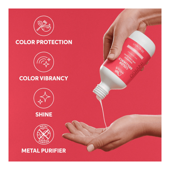 WELLA PROFESSIONALS plaukų spalvą išsaugantis šampūnas INVIGO COLOR BRILLIANCE FINE, 300 ml-2