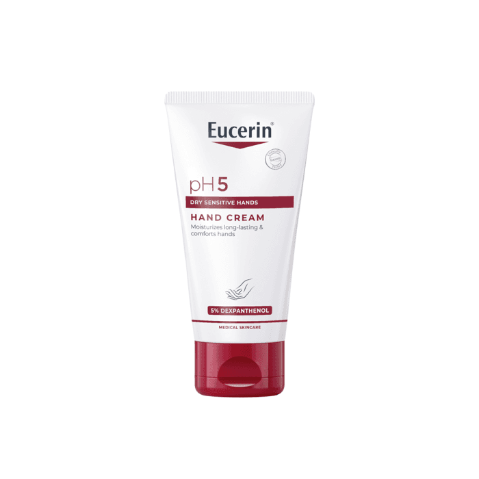 EUCERIN rankų kremas jautriai odai pH5, 75 ml