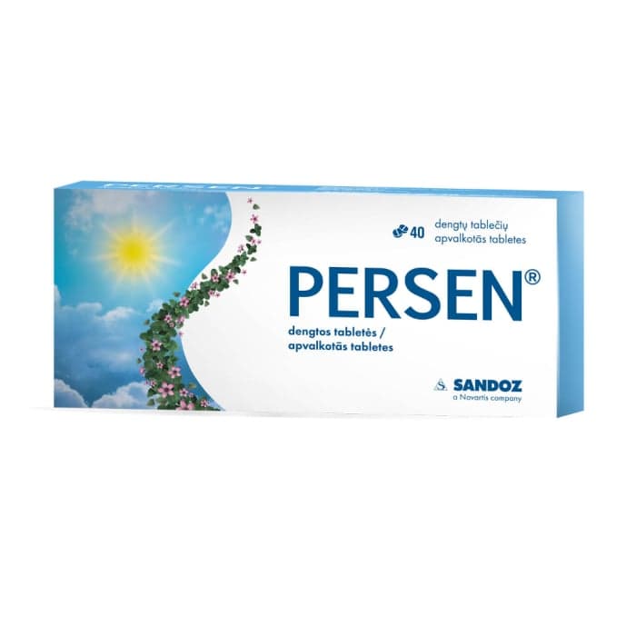 PERSEN, dengtos tabletės, N40