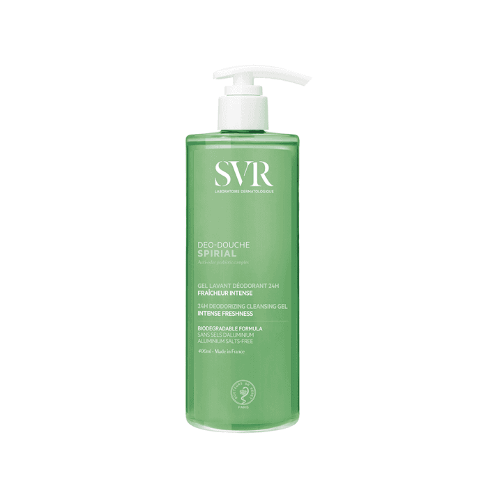 SVR kūno prausiklis su probiotikais jautriai odai SPIRIAL DEO-DOUCHE, 400 ml, 400 ml