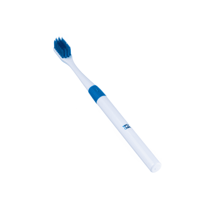 WOOM labai minkštas dantų šepetėlis ULTRA SOFT, mėlyna spalva, 1 vnt.-2