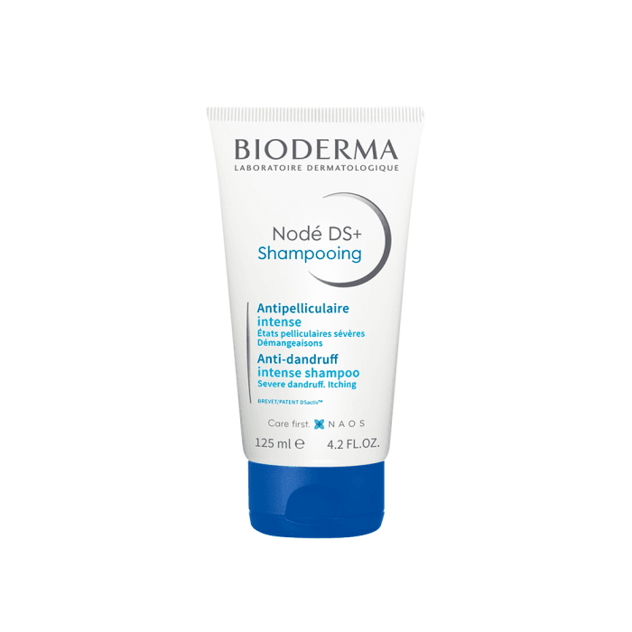 BIODERMA intensyvus šampūnas nuo stipraus ir pasikartojančio galvos odos pleiskanojimo ir niežėjimo, NODE DS+, 125 ml