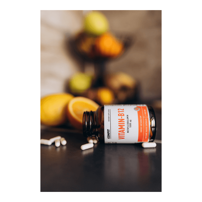 ICONFIT vitaminas B12, 1000 μg, 90 kapsulių-1