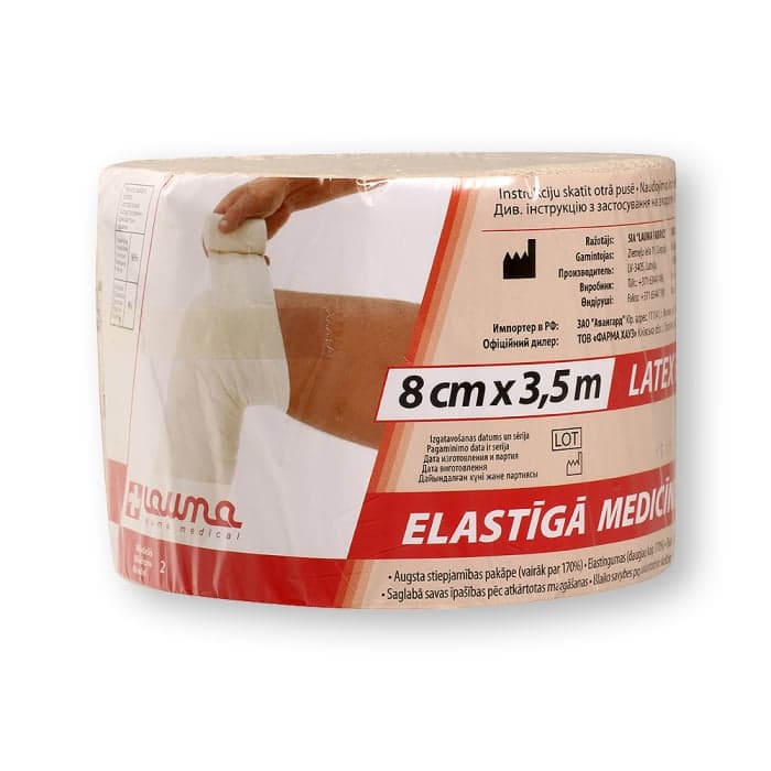 LAUMA Medical elastinis tvarstis, 8 x 350 cm, 1 vnt.-1