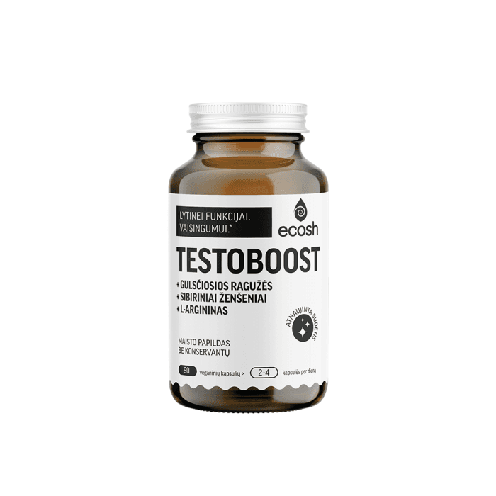 ECOSH TESTOBOOST, 90 kapsulių