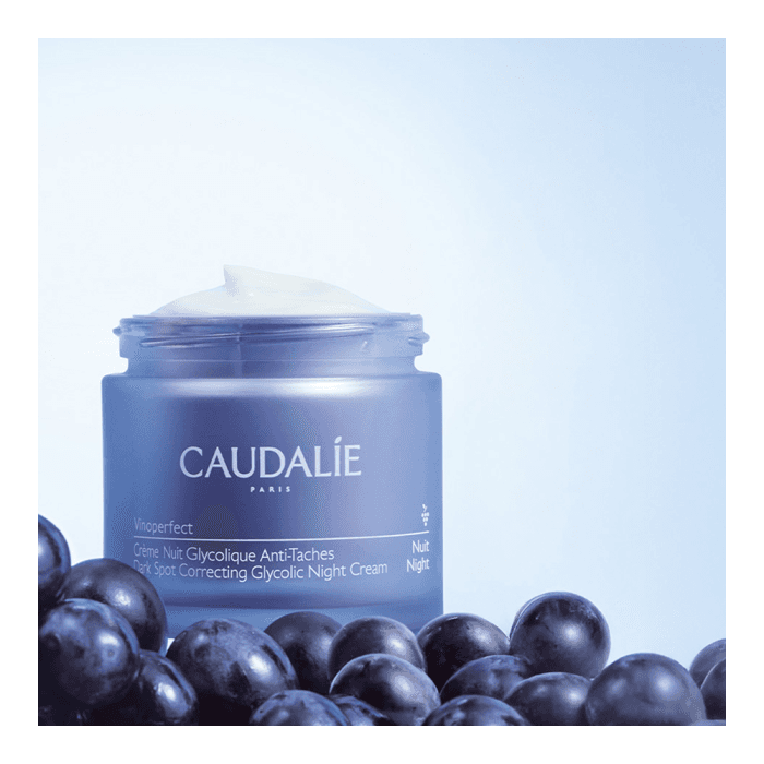 CAUDALIE naktinis veido kremas pigmentuotai odai VINOPERFECT GLYCOLIC NIGHT CREAM, 50 ml-1