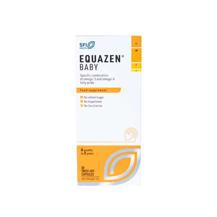EQUAZEN BABY, nuo 6 mėn., 30 kapsulių-2