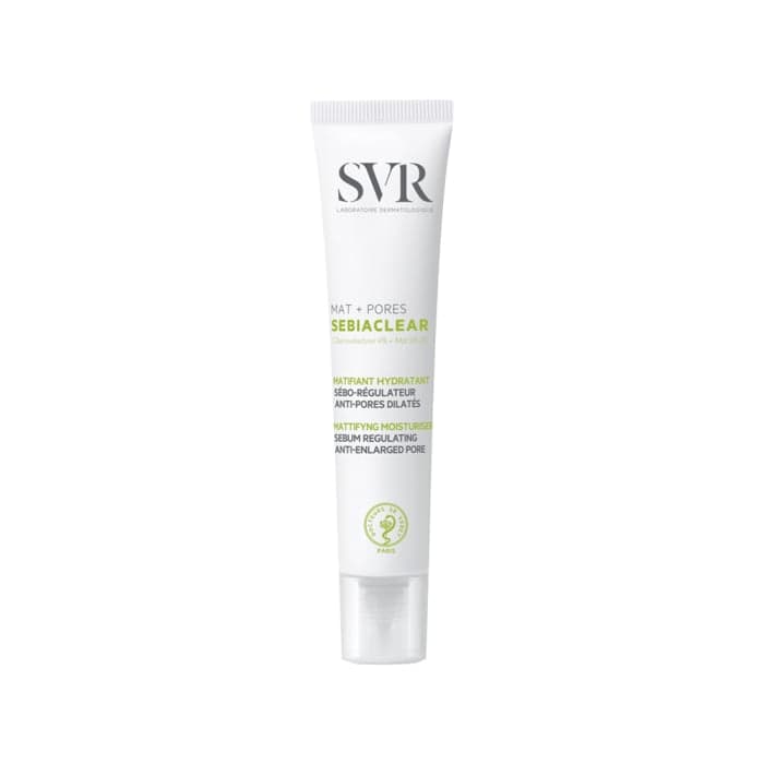 SVR veido kremas itin riebiai, į aknę linkusiai odai SEBIACLEAR MAT+PORES, 40 ml, 40 ml