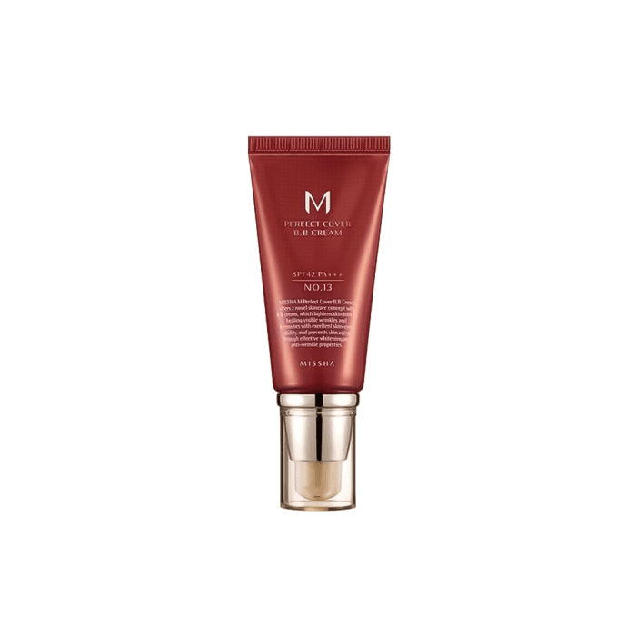 MISSHA, BB kremas, 13 Bright Beige, SPF42, M Perfect Cover BB  EX, 50 ml