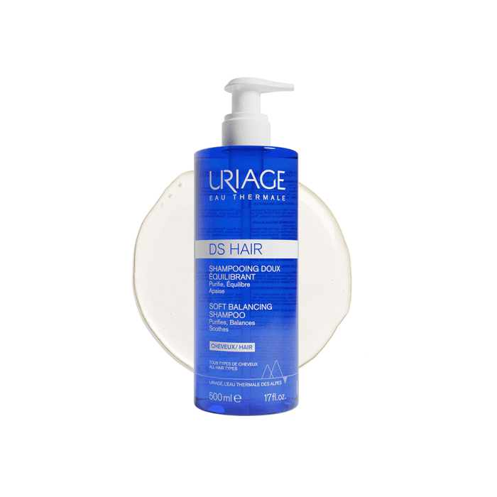 URIAGE švelnus balansuojamasis šampūnas D.S., 500 ml-1