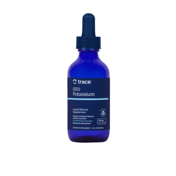 TRACE MINERALS joninis kalis širdžiai, 99 MG, 59 ml
