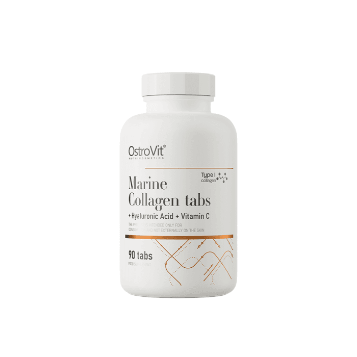 OSTROVIT MARINE COLLAGEN + HYALURONIC ACID + VITAMIN C, 90 tablečių