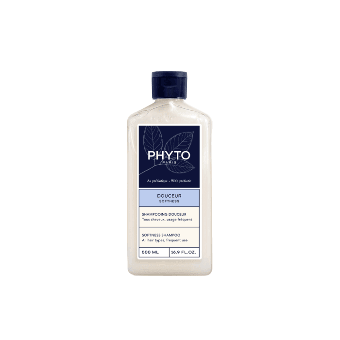 PHYTO minkštinamasis šampūnas visų tipų plaukams SOFTNESS, 500 ml