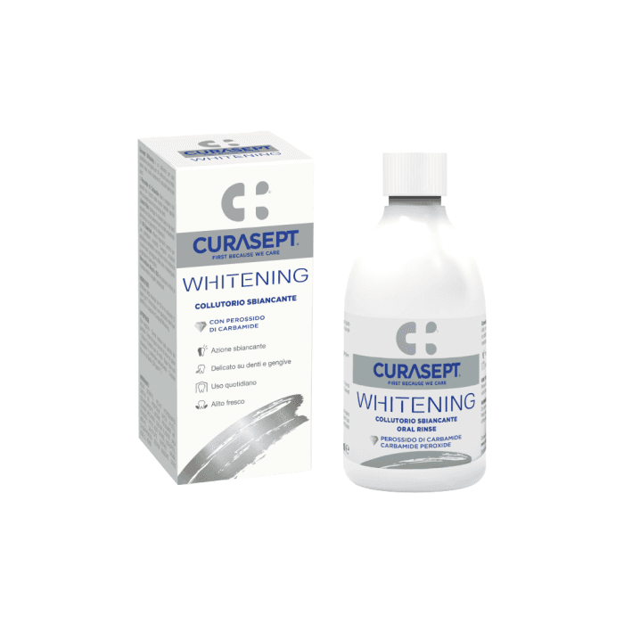 CURASEPT burnos skalavimo skystis WHITENING, 300 ml