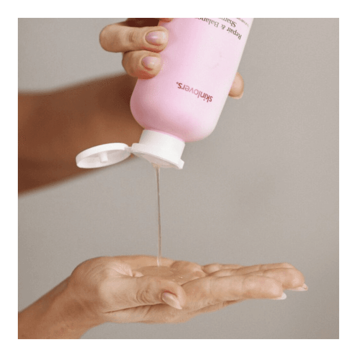 Atkuriamasis Šampūnas Dažytiems Ir Pažeistiems Plaukams „Repair & Balance“, 300 ml-2