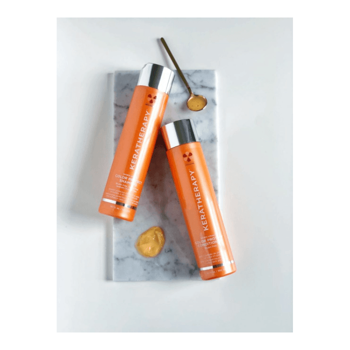 KERATHERAPY kondicionierius dažytiems plaukams Keratin Infused Color Protect, 300 ml-2