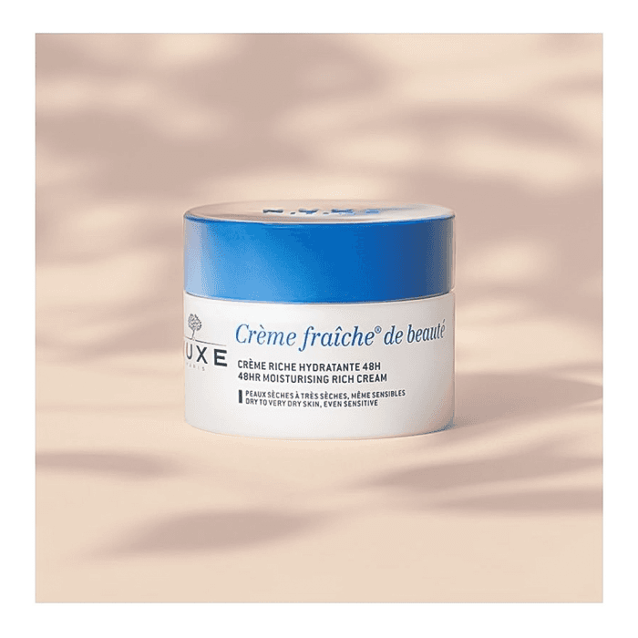 NUXE 48 val. drėkinantis kremas sausai ir labai sausai odai CRÈME FRAÎCHE DE BEAUTÉ, 50 ml-1