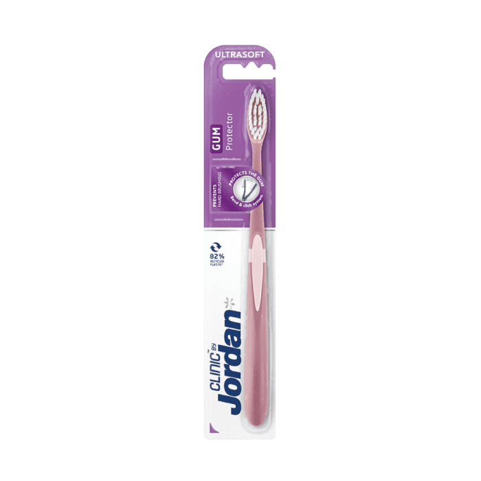 JORDAN ypač minkštas dantų šepetėlis GUM PROTECTOR, 1 vnt.+Higieninis dėkliukas, 1 vnt.-2