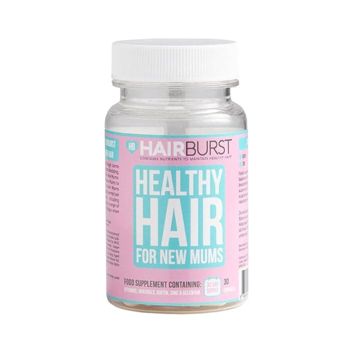 HAIRBURST maisto papildas moterų plaukams po gimdymo, 30 kapsulių