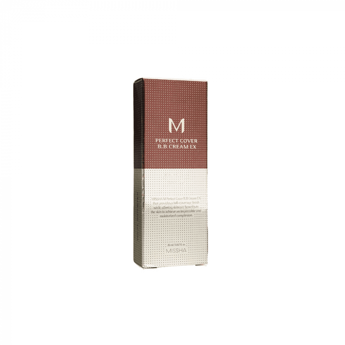 MISSHA BB veido kremas SPF42, 25 Warm Beige EX, M PERFECT COVER, 20 ml-1