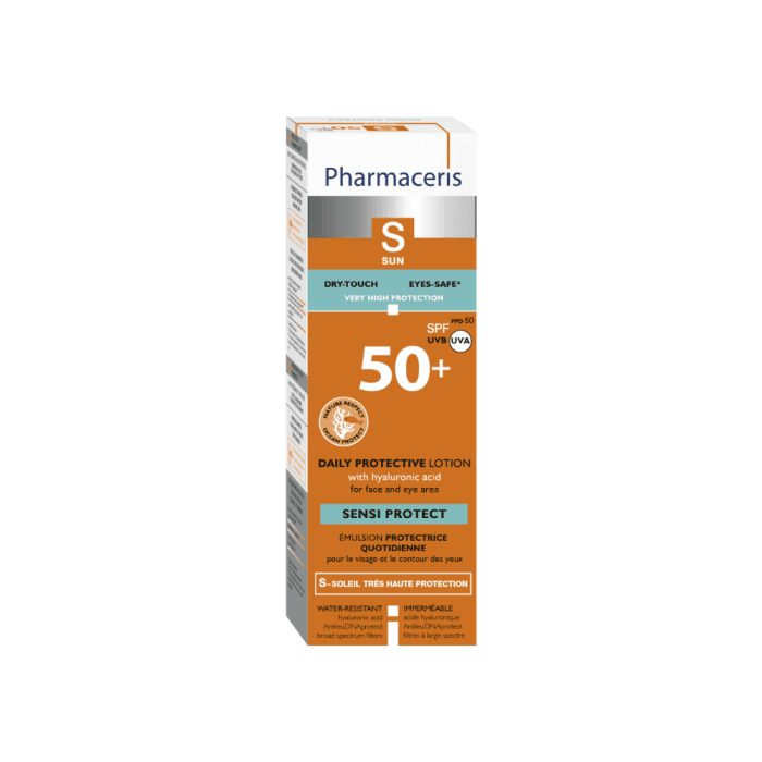PHARMACERIS S apsauginė emulsija jautriai odai SENSI PROTECT, SPF 50+, 50 ml-1