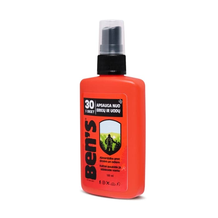 BEN'S 30 tirpalas vabzdžiams atbaidyti, nuo 3 m., 100 ml-1