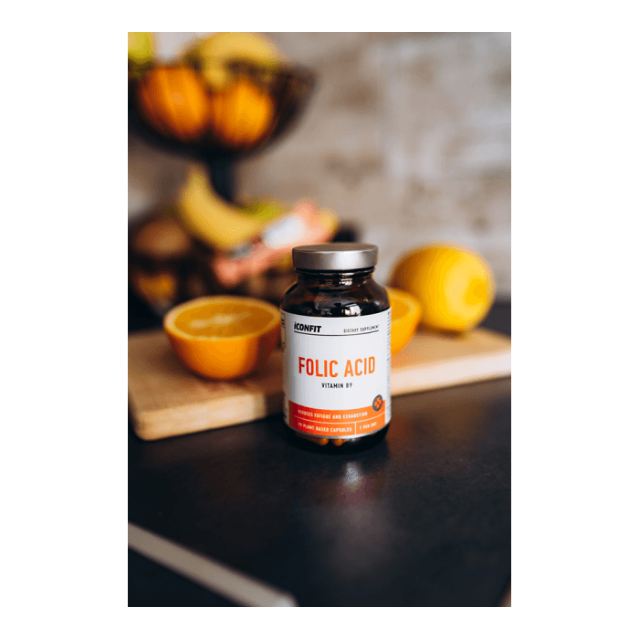 ICONFIT folio rūgštis (vitaminas B9, 400 μg), 90 kapsulių-1
