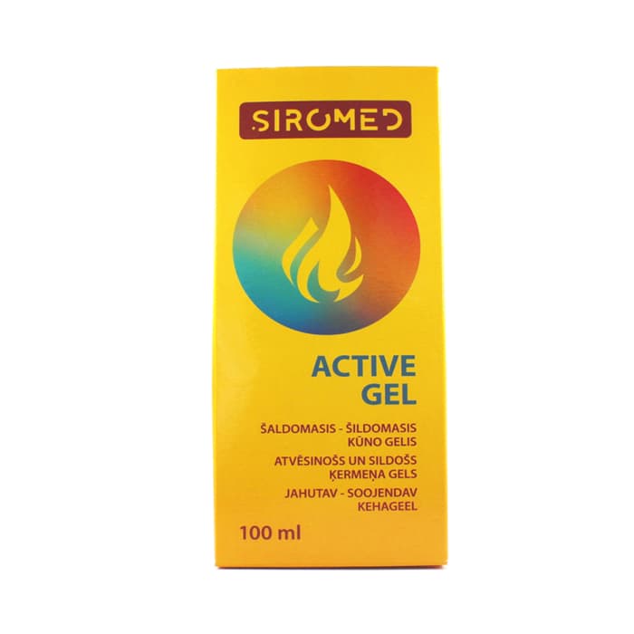 SIROMED šaldomasis - šildomasis kūno gelis, 100 ml-1