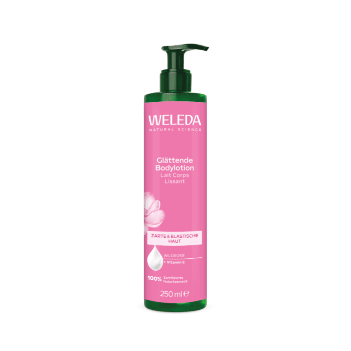 WELEDA, kūno losjonas su rožėmis, 250 ml